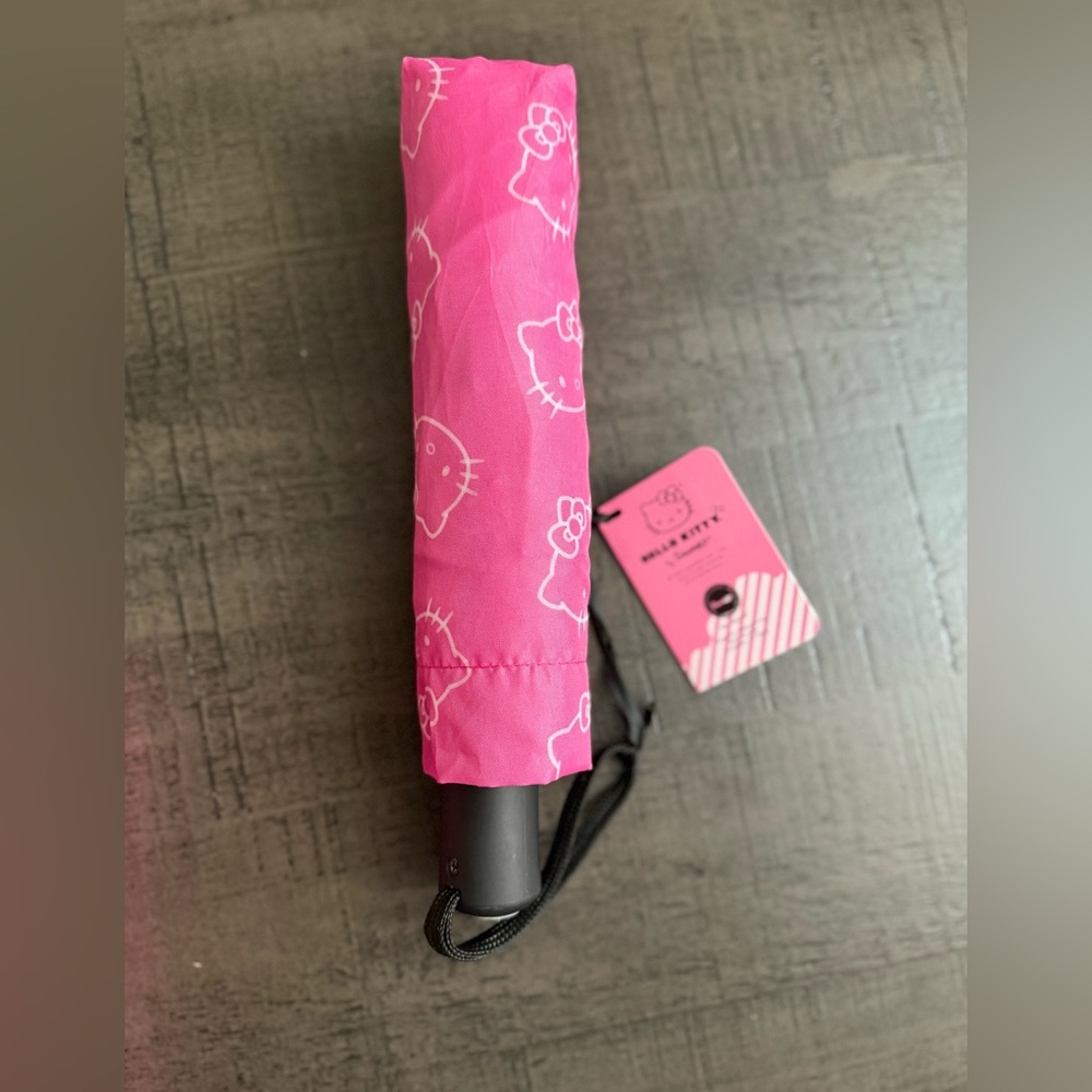 Hello Kitty Pink and White Umbrella